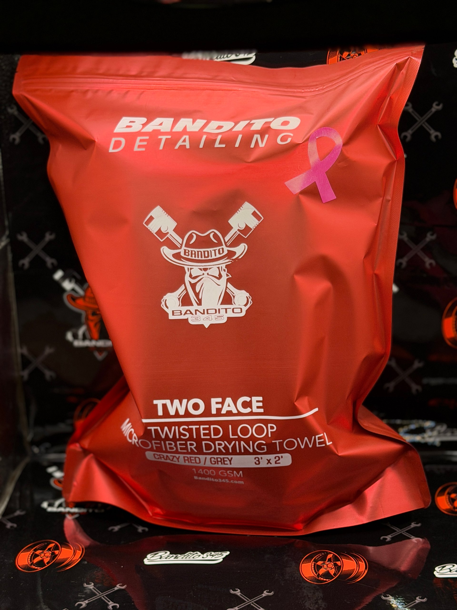 Two Face Pink Towel product image (2)