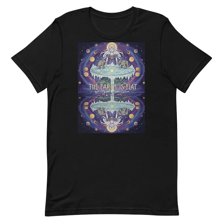 Mystical Flat Earth Unisex T-Shirt product image (2)