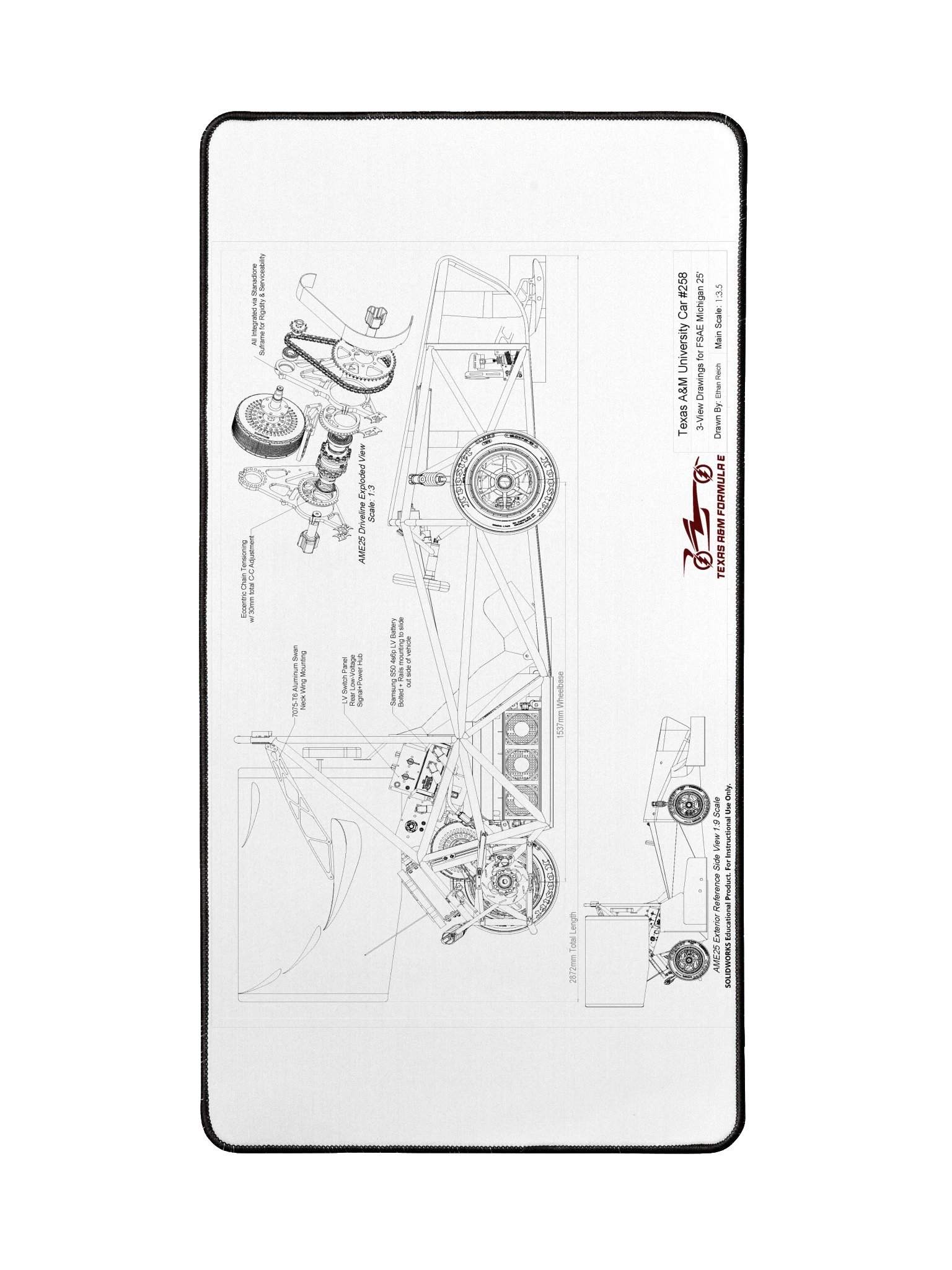 AME25 3View Deskmat product image (2)