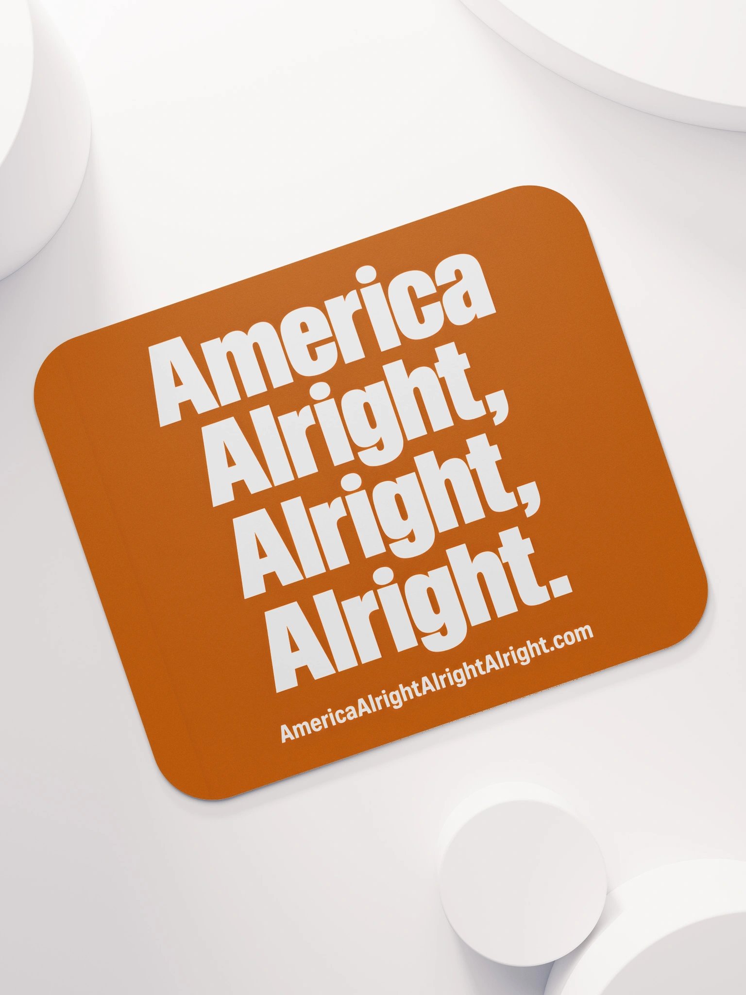 America Alright, Alright, Alright. Mouse Pad product image (7)