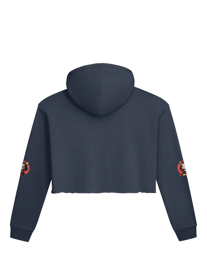 Coffee Addict Chaos Women Crop Hoodie product image (13)