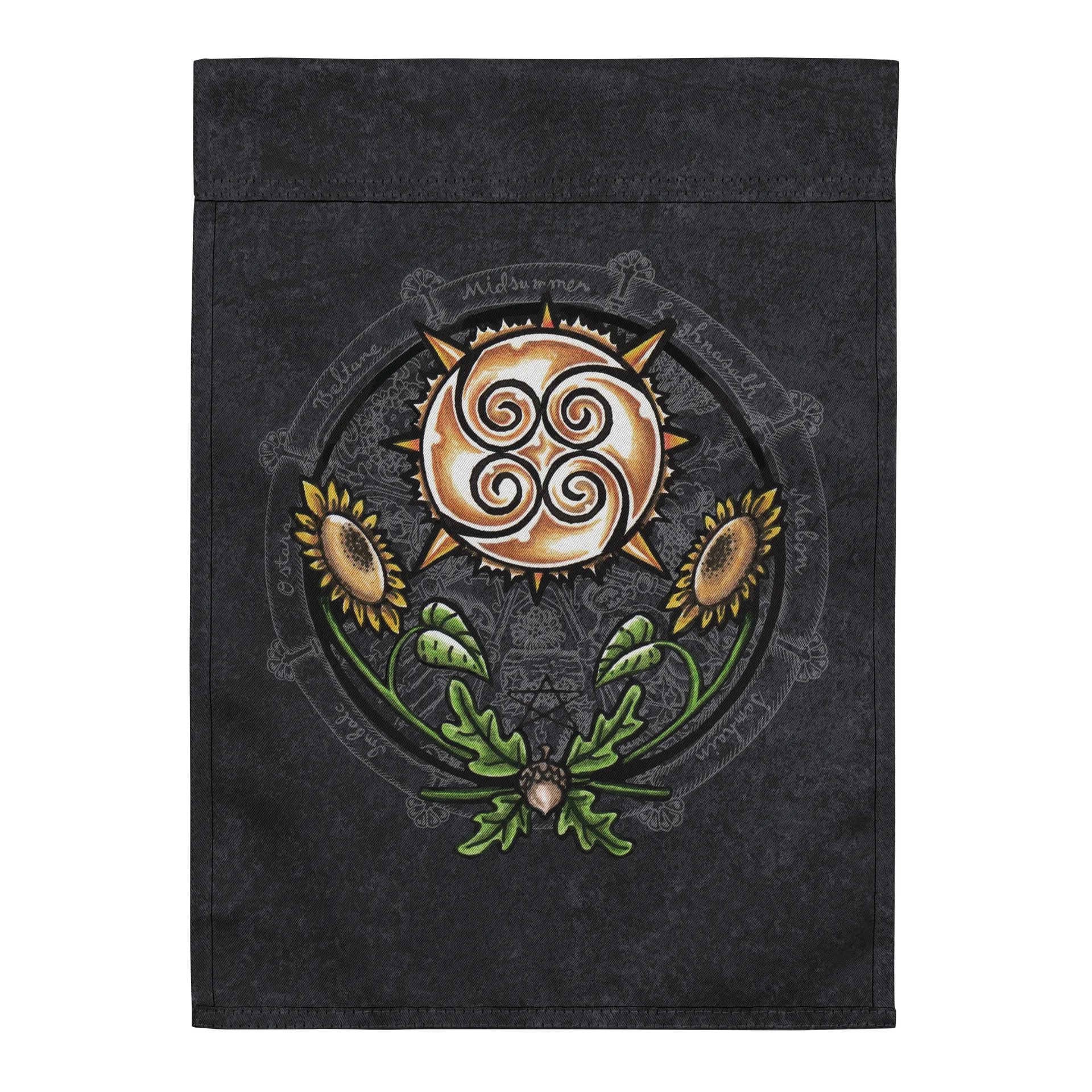 Midsummer, Litha, Summer Solstice Garden Gate Flag product image (2)