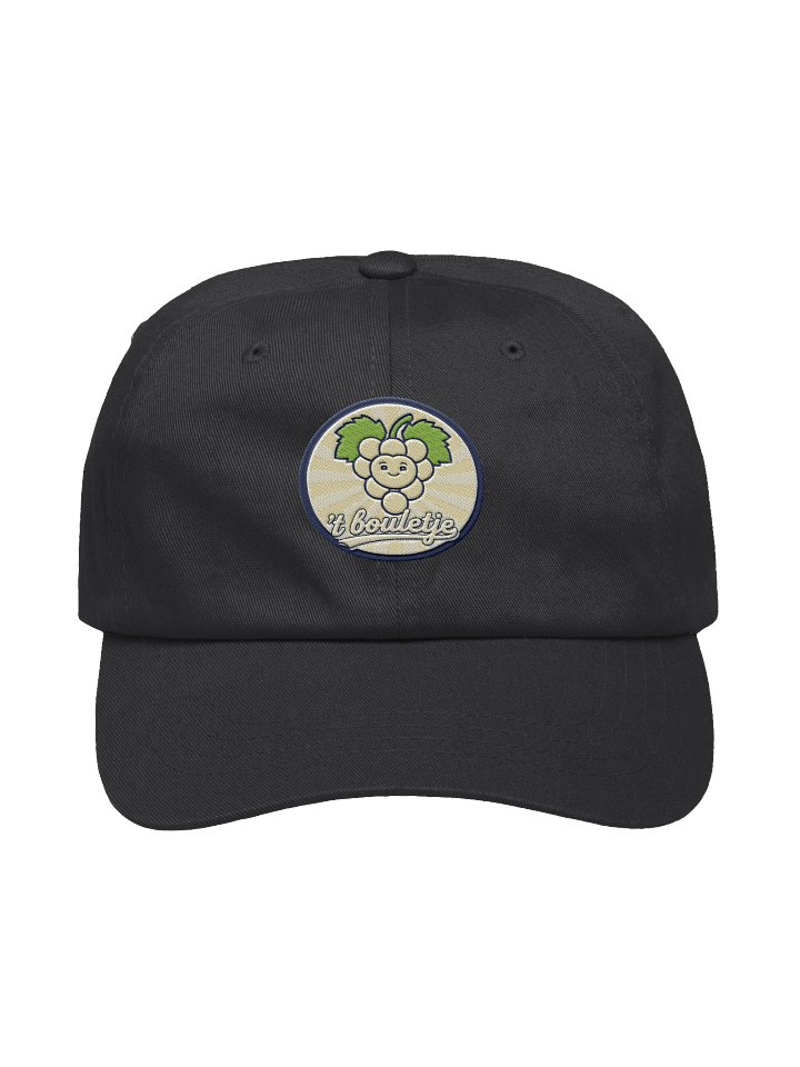 't Bouletje Artisan Embroidered Hat - Traditional Belgian Frituur Cap - Ghent Meatball Design product image (1)