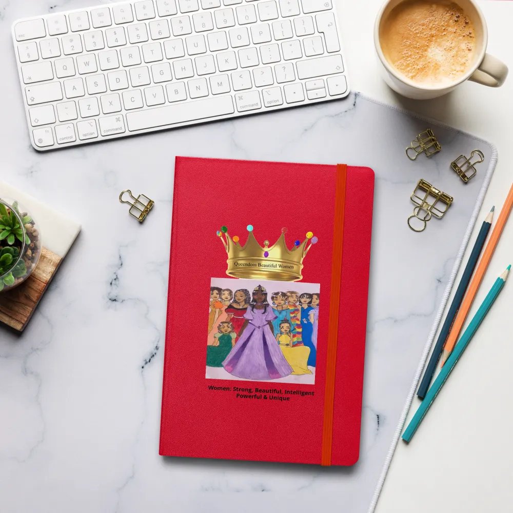 Queendom Beautiful Women Hardcover Journal-Collection #3 (TM) product image (1)