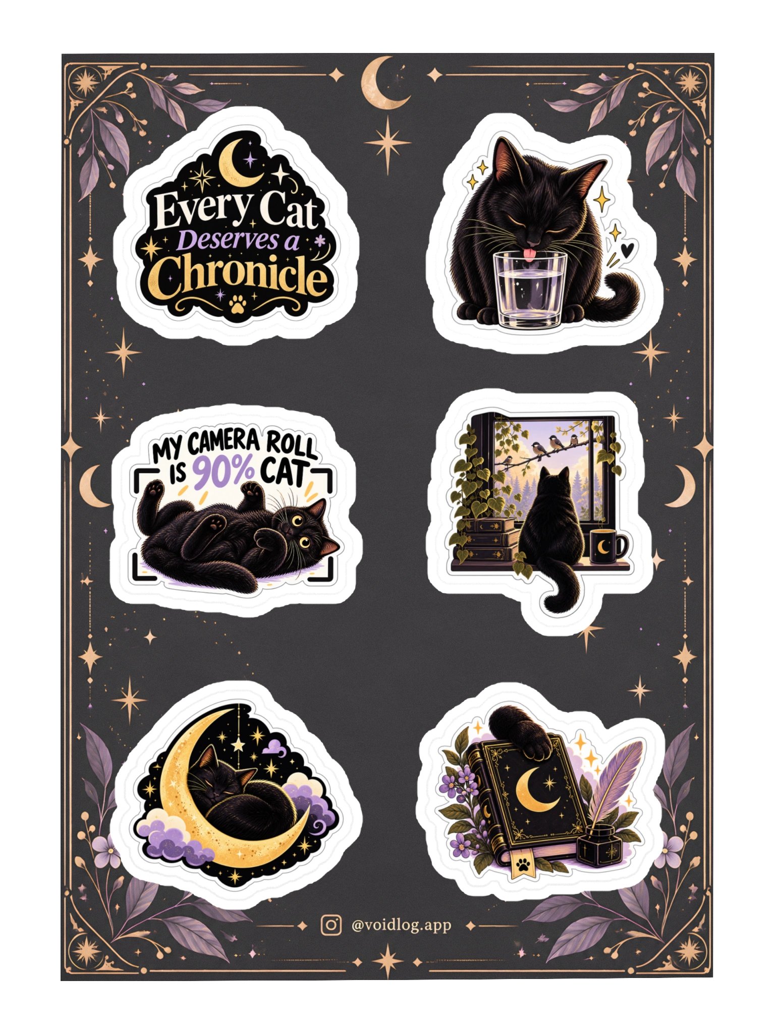The Void Log Sticker Sheet product image (3)