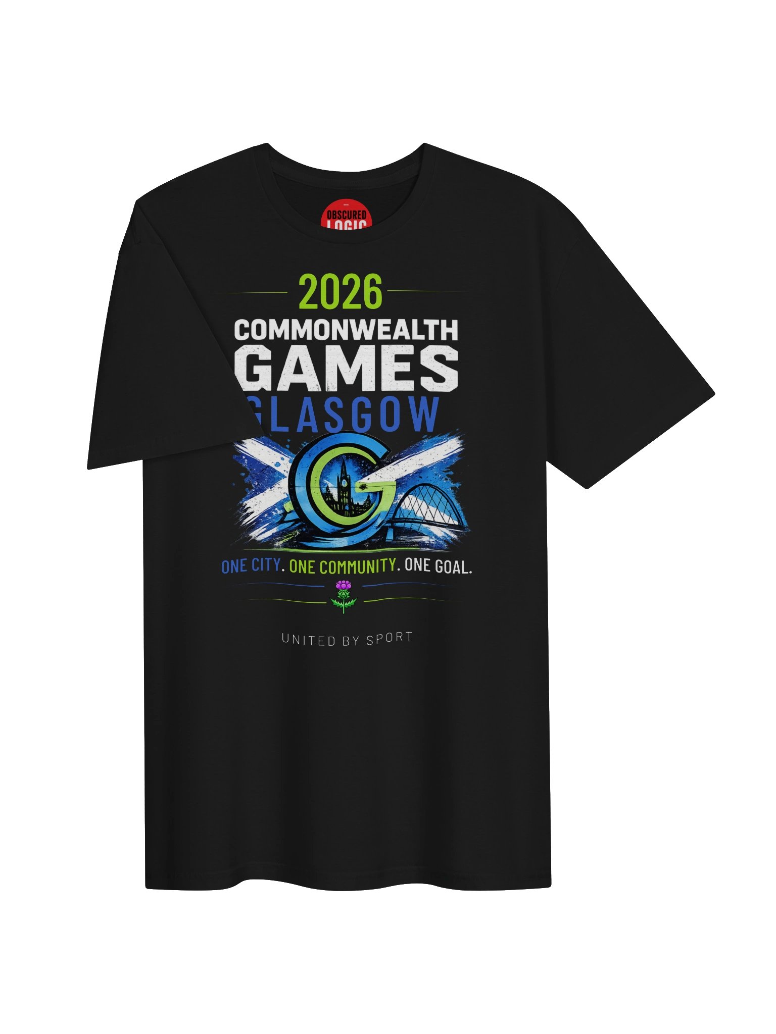 Glasgow 2026 Commonwealth Games Graphic Tee product image (4)