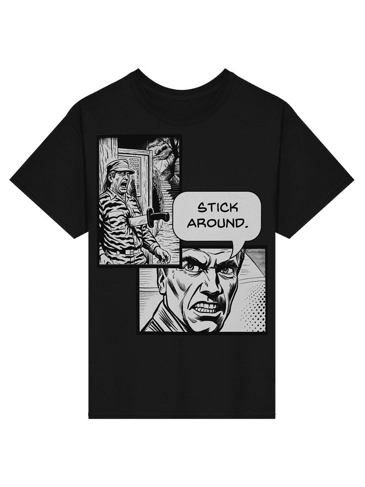 Predator inspired Stick Around Scene Tee product image (1)
