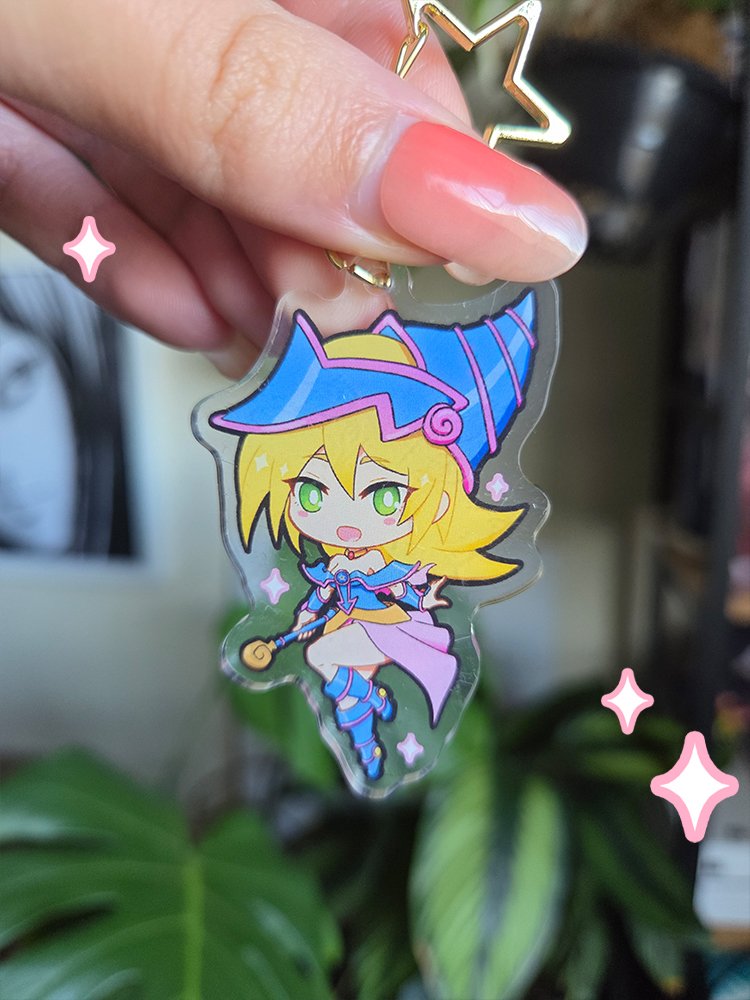 Magician Girl Acrylic Charm product image (1)