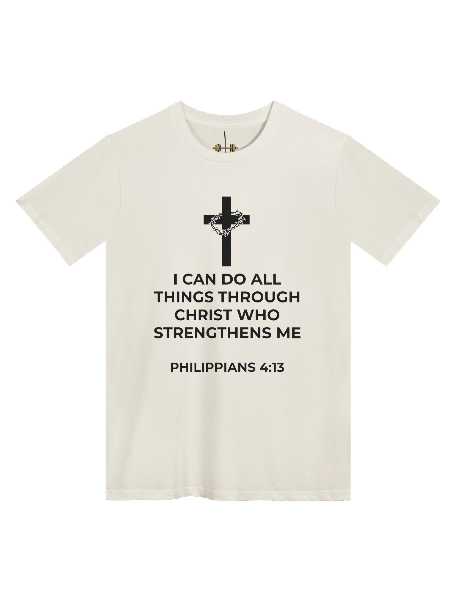 Philippians 4:13 Unisex Tee [Dark] product image (11)
