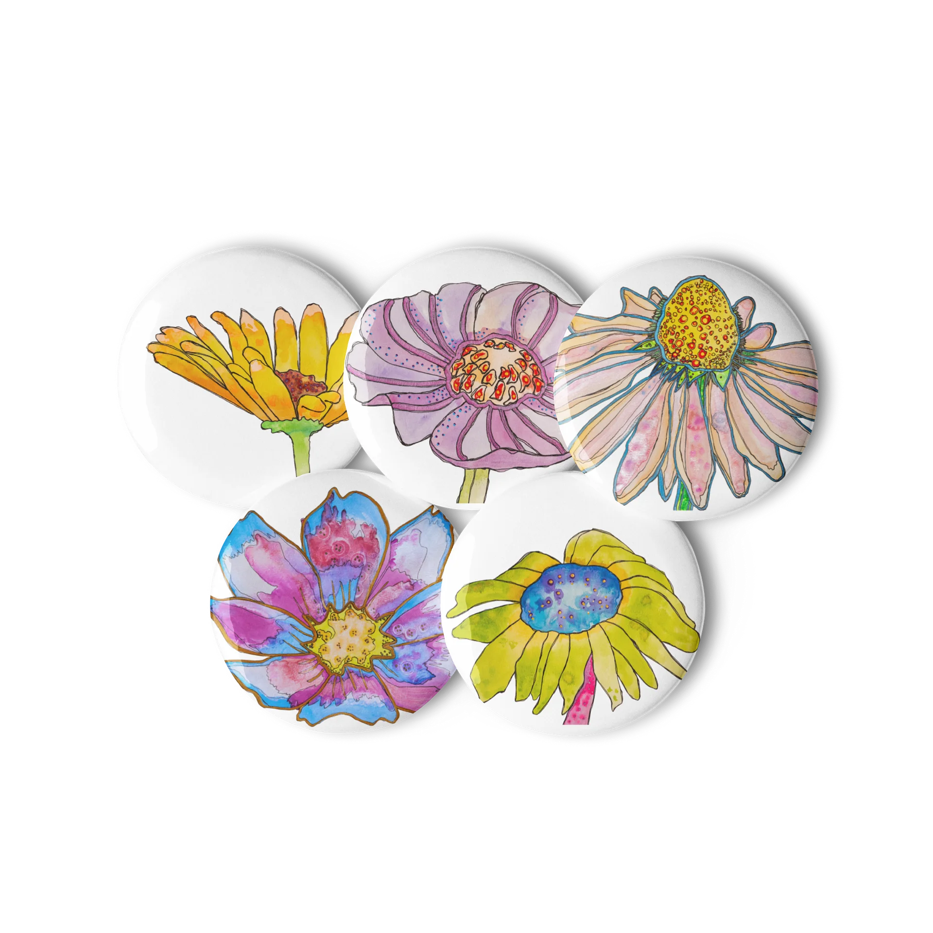 Flora Spectral Button Set product image (3)