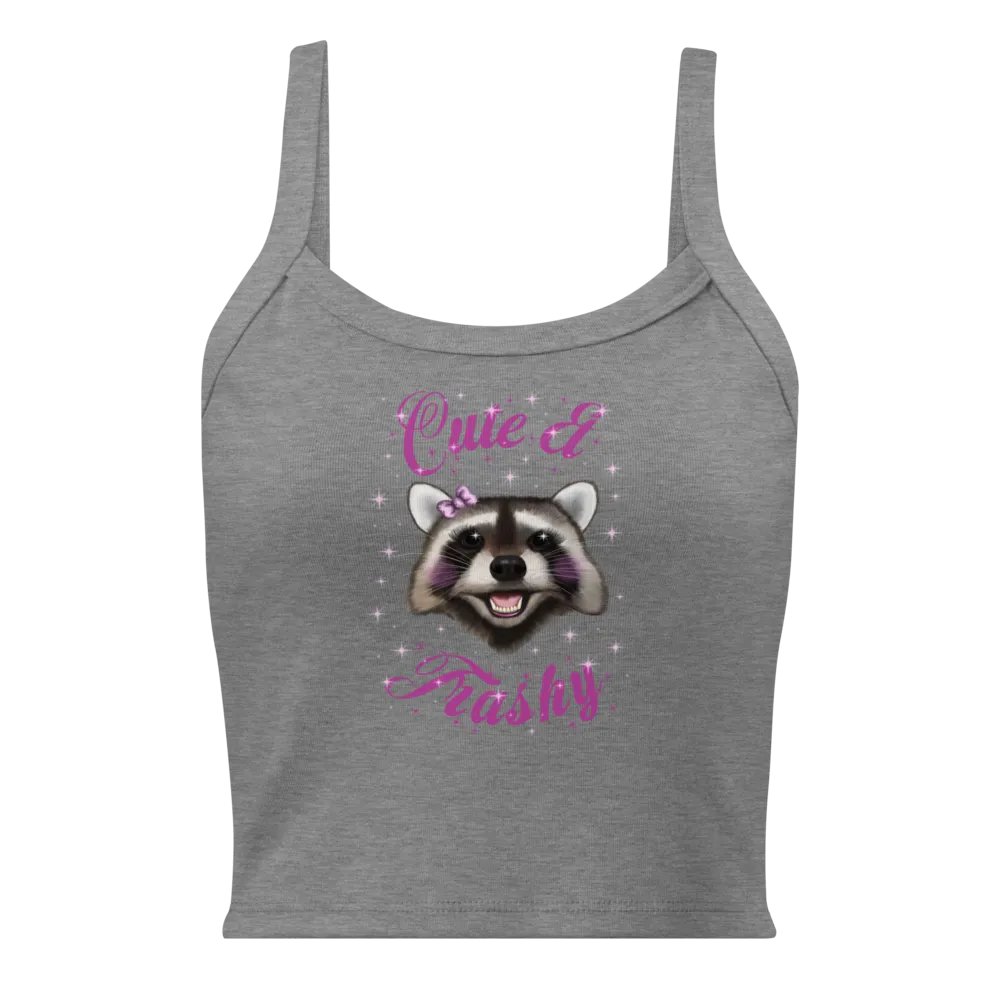 Cute & Trashy Crop Tank product image (1)