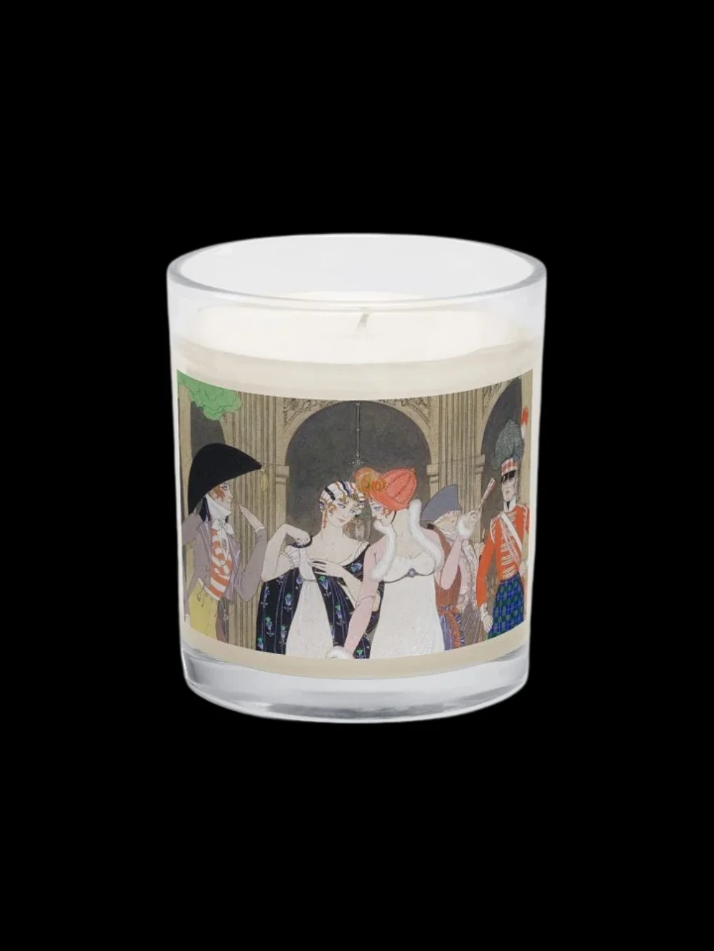 Whimsical. Soy Wax Candle In A Clear Glass Jar. product image (2)
