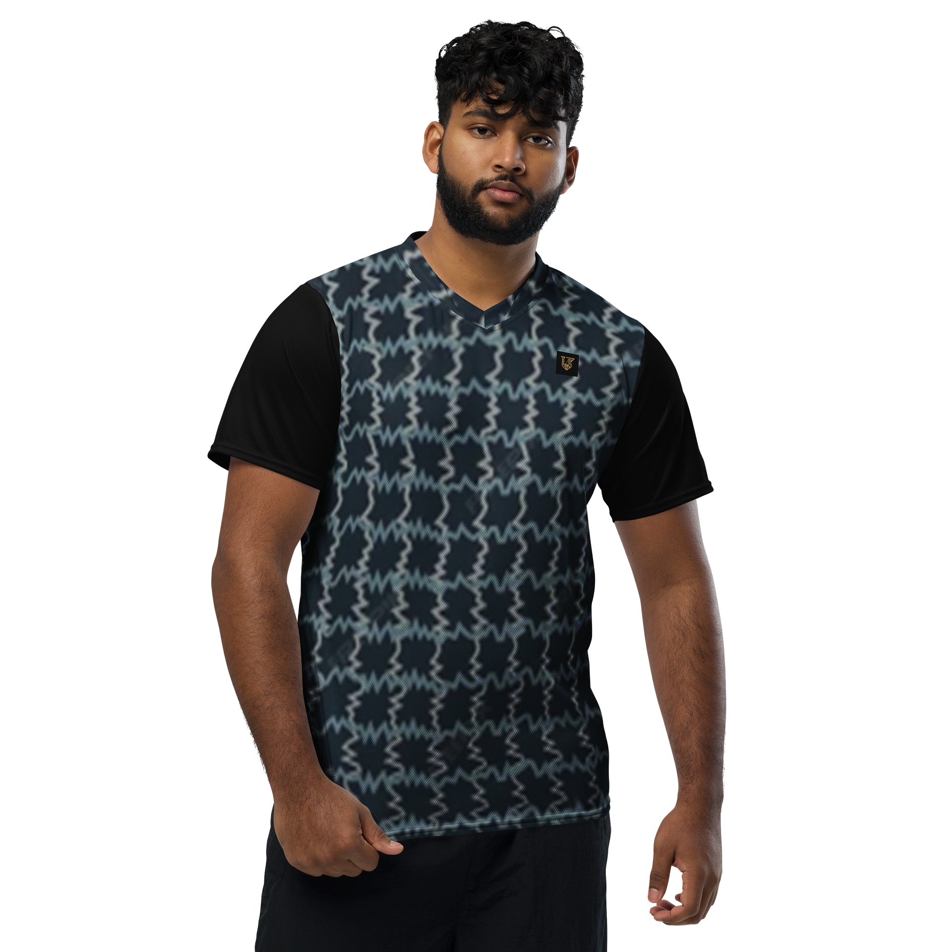 Lafate Store Designer Shirt Blue Multicolor - Tiger Back product image (1)