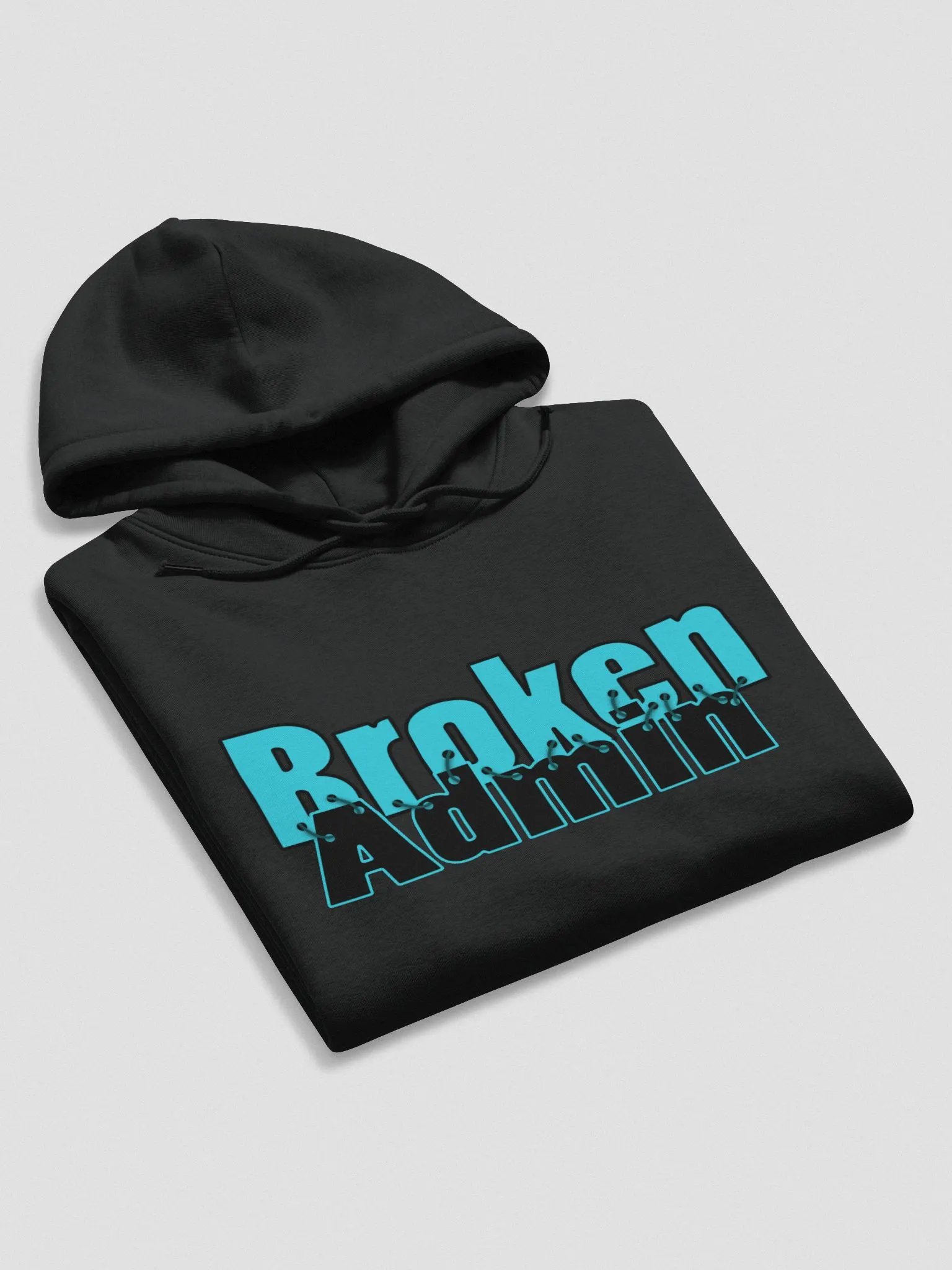 Stitched Broken Heart Full Sleeve Hoody product image (6)