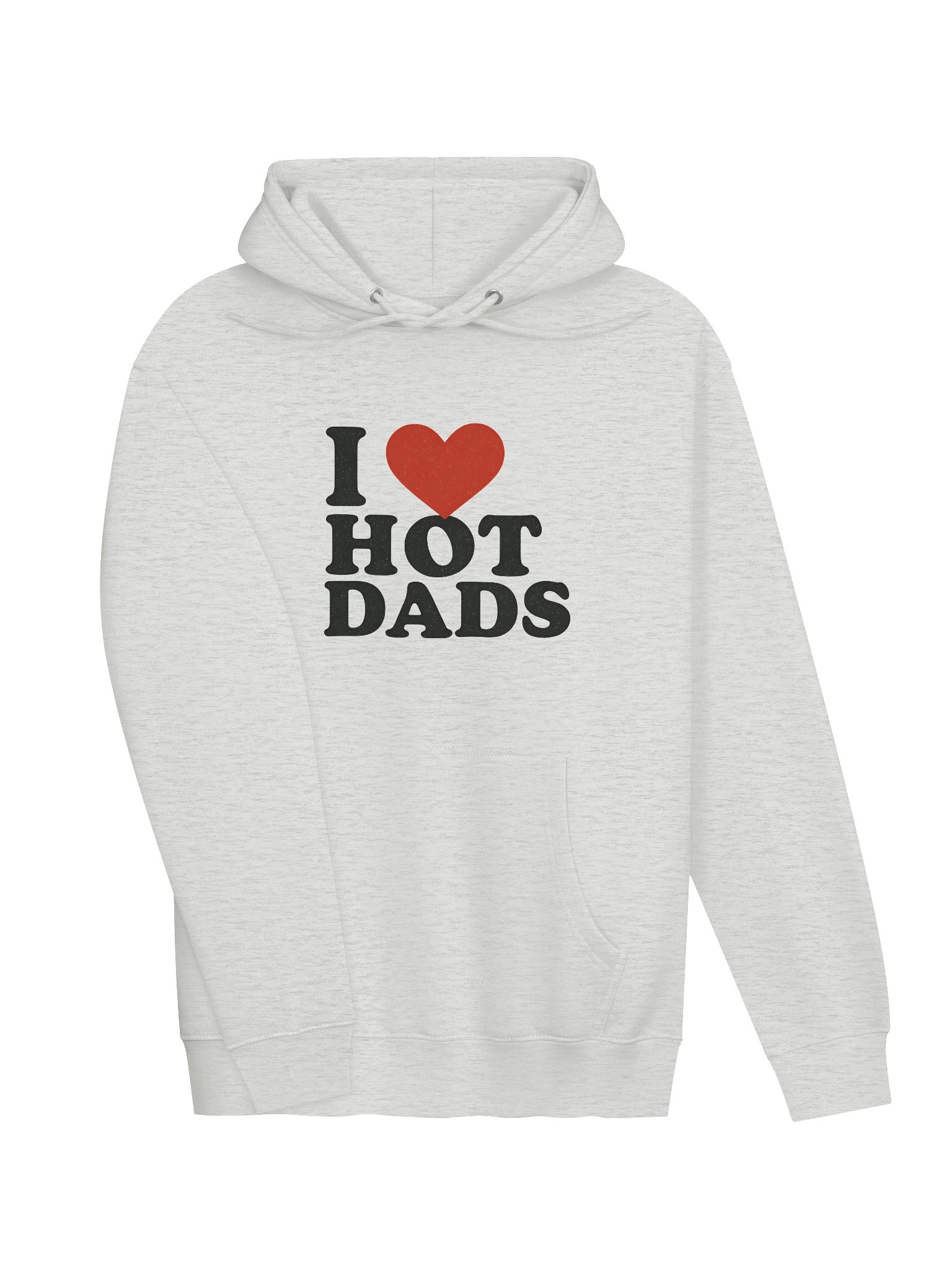I ♥ HOT DADS Lane Seven Hoodie product image (8)