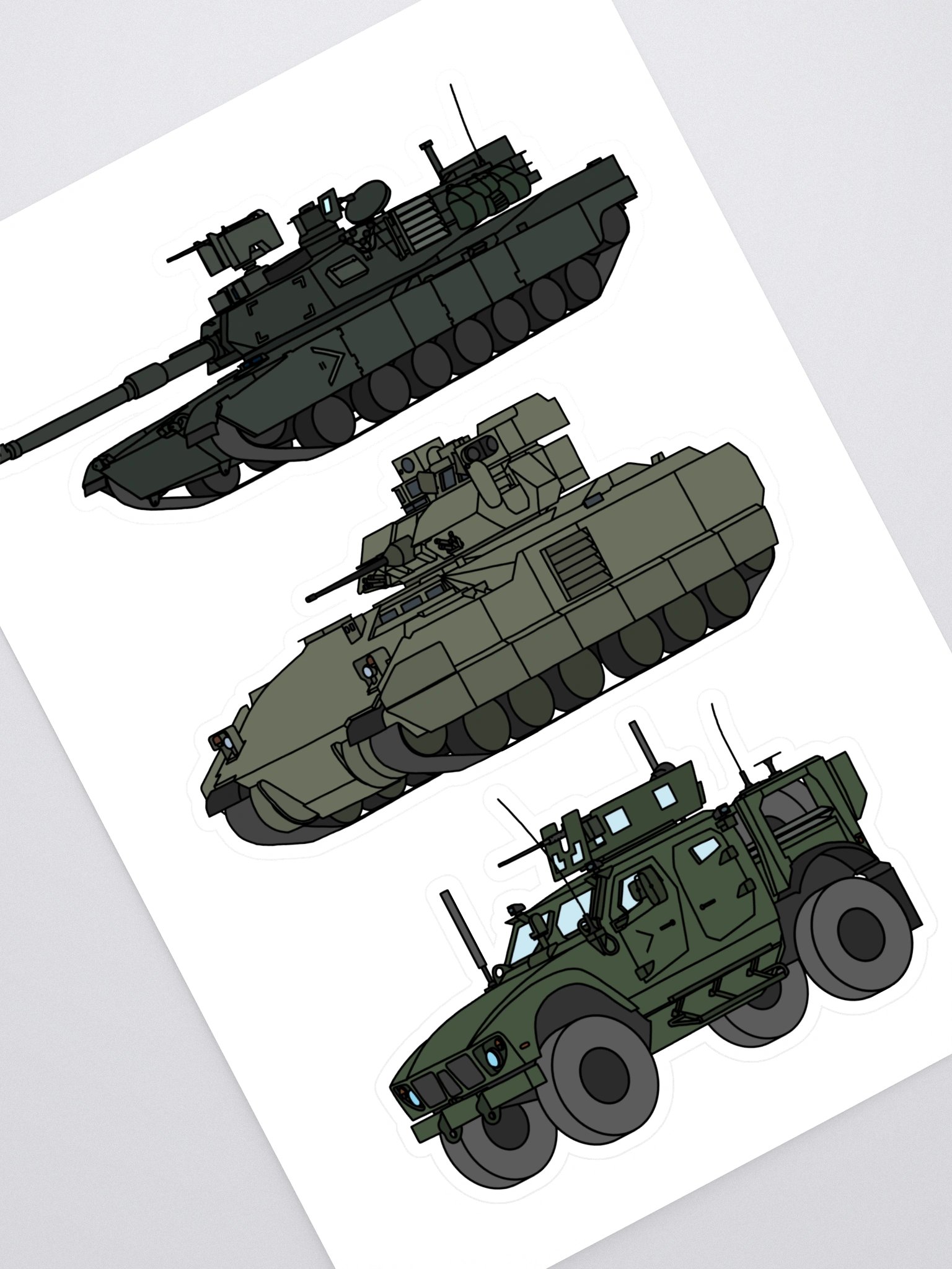 Woodland US Sticker Sheet product image (1)