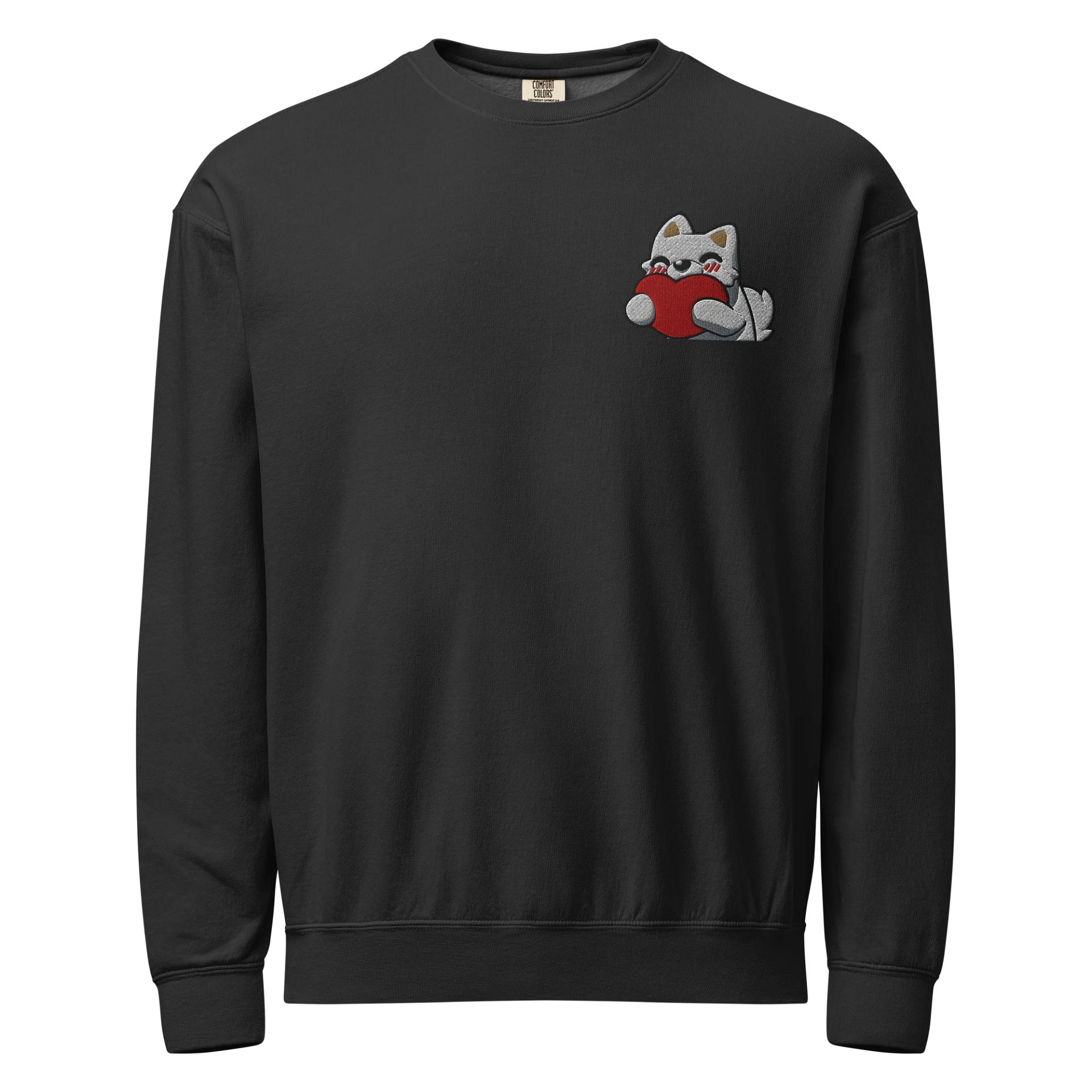 spread the love embroidered crewneck product image (1)