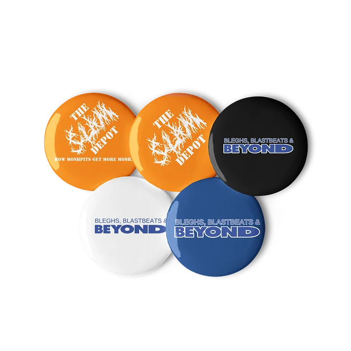 Metal Workforce Parody Pins Set 1 product image (3)
