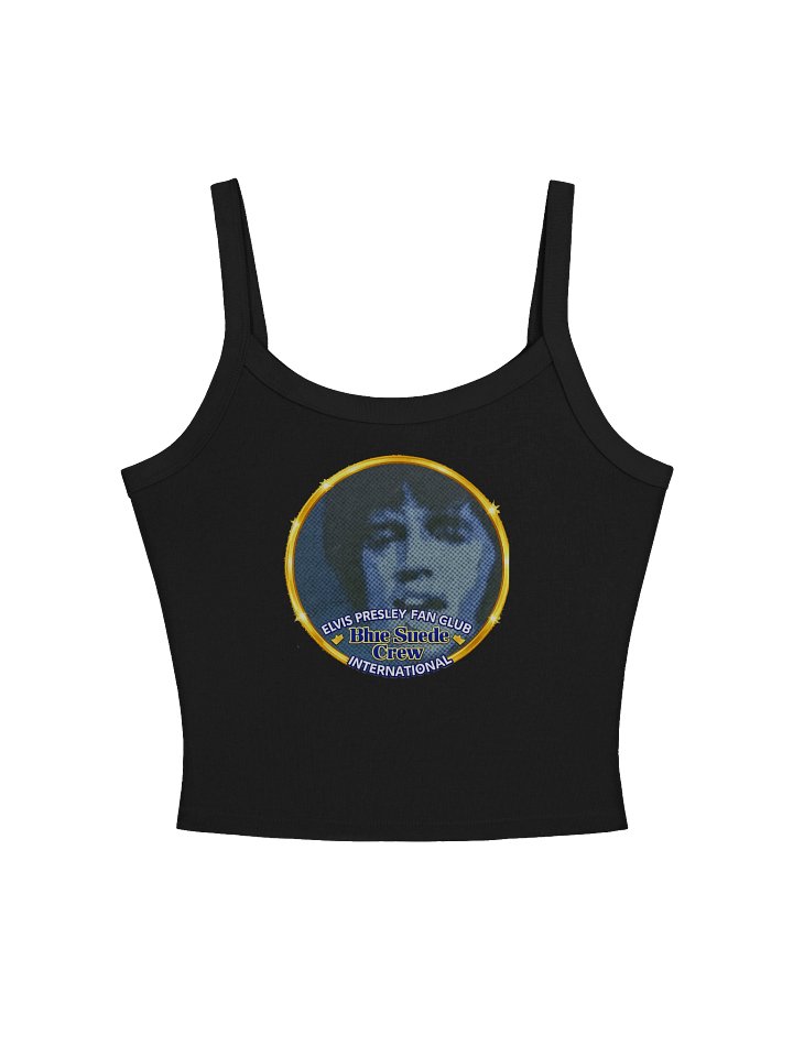 Blue Suede Crew Tank — Elvis Presley Fan Club Emblem product image (1)