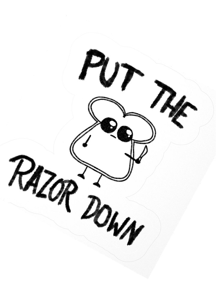 Razor sticker product image (6)