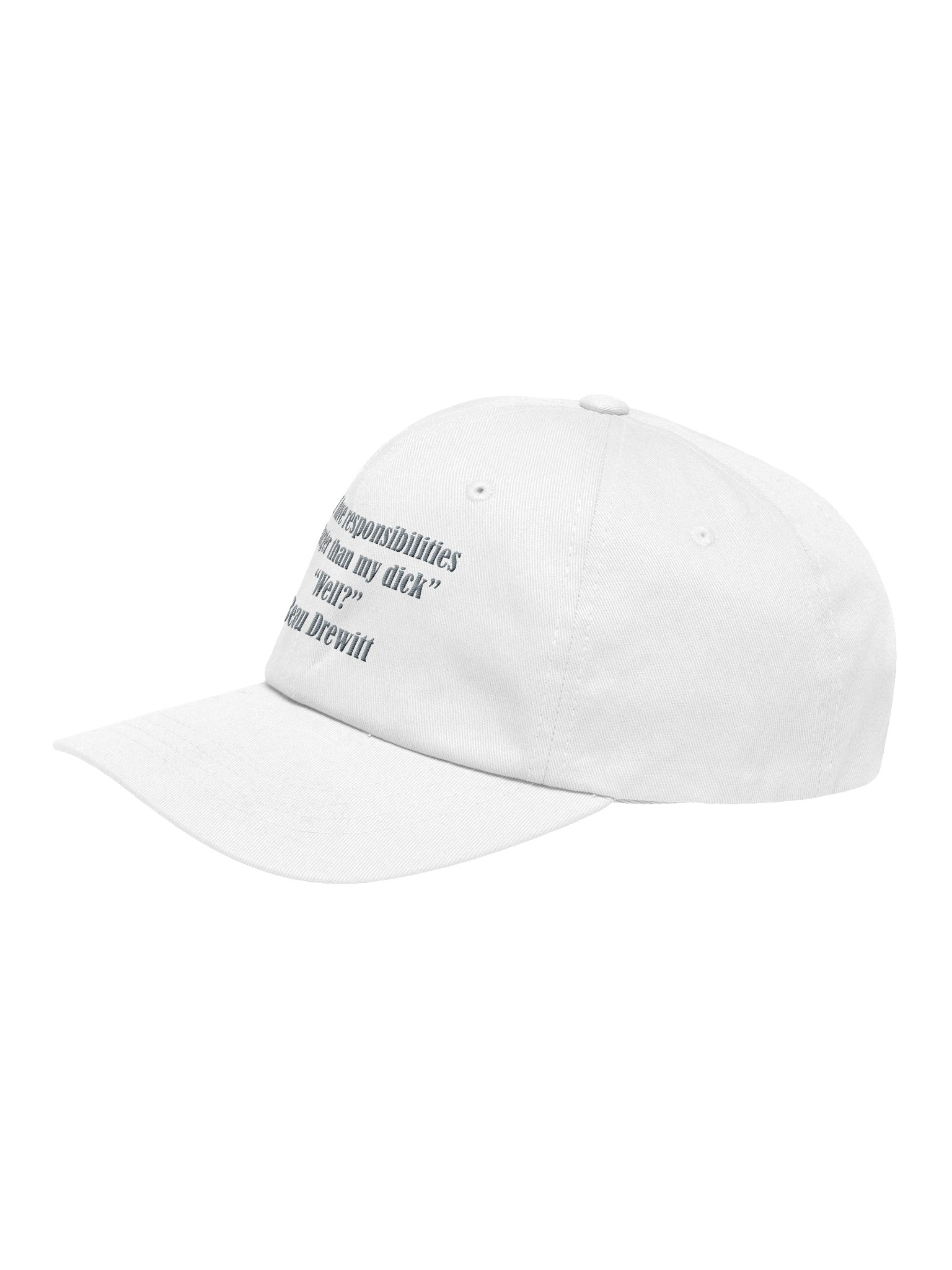 Stake Me If I’m Wrong Quote hat product image (35)