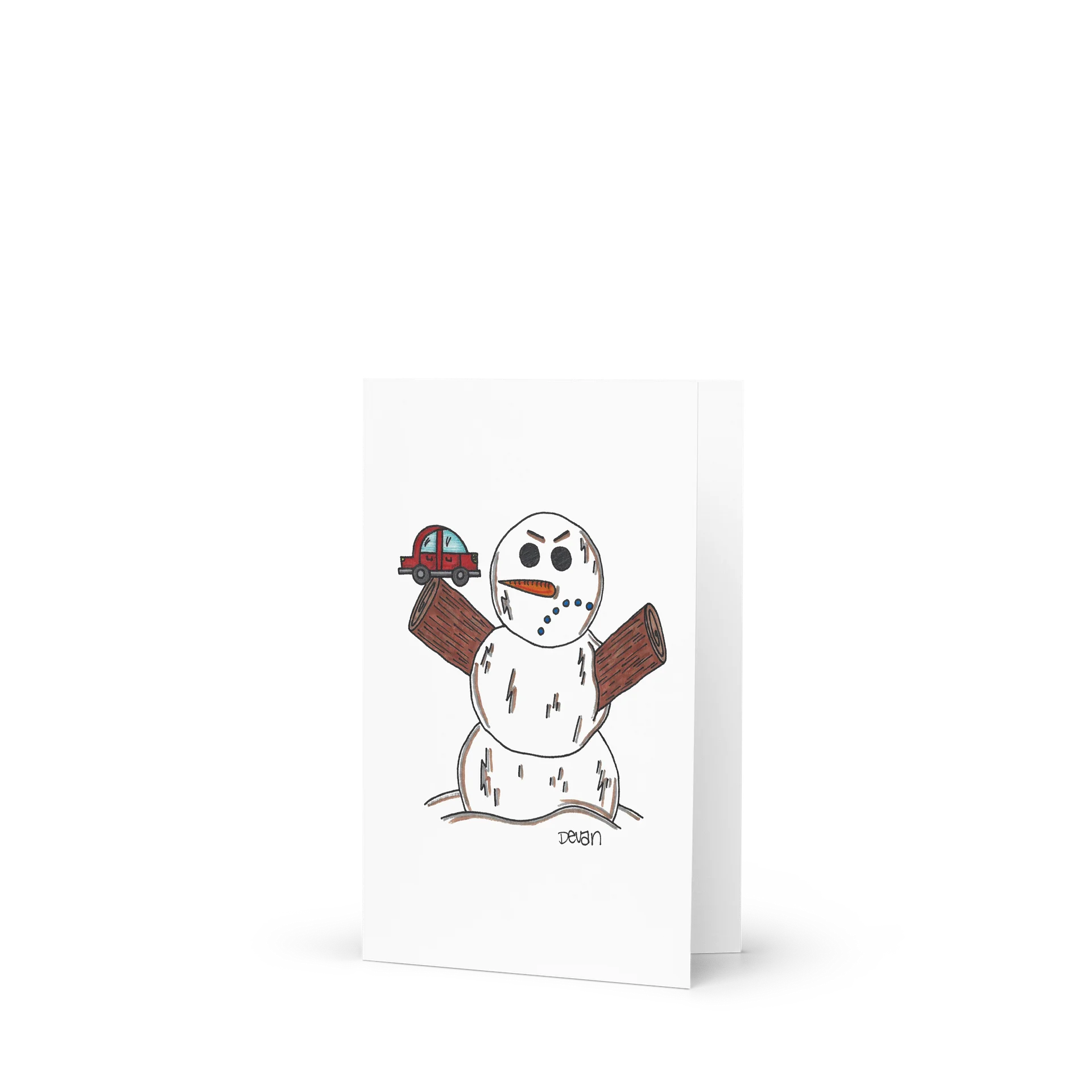 Snow Peeps: Muscles Card product image (1)