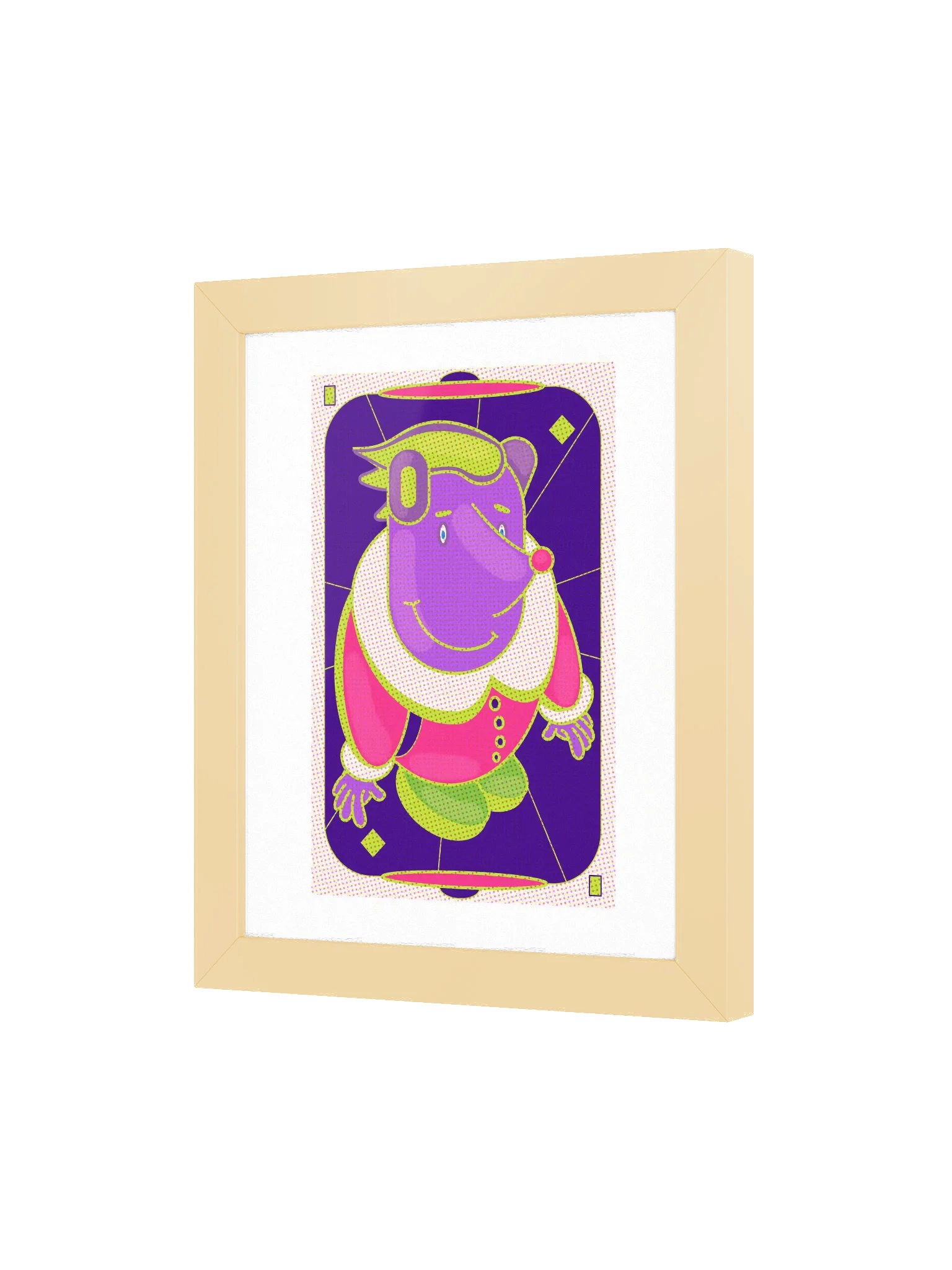 smiling character illustration product image (3)