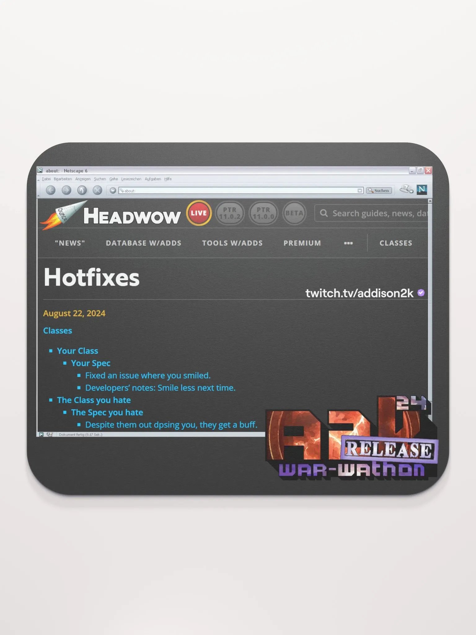 Copy of a2kMousePad NERF(TWW^24) product image (2)