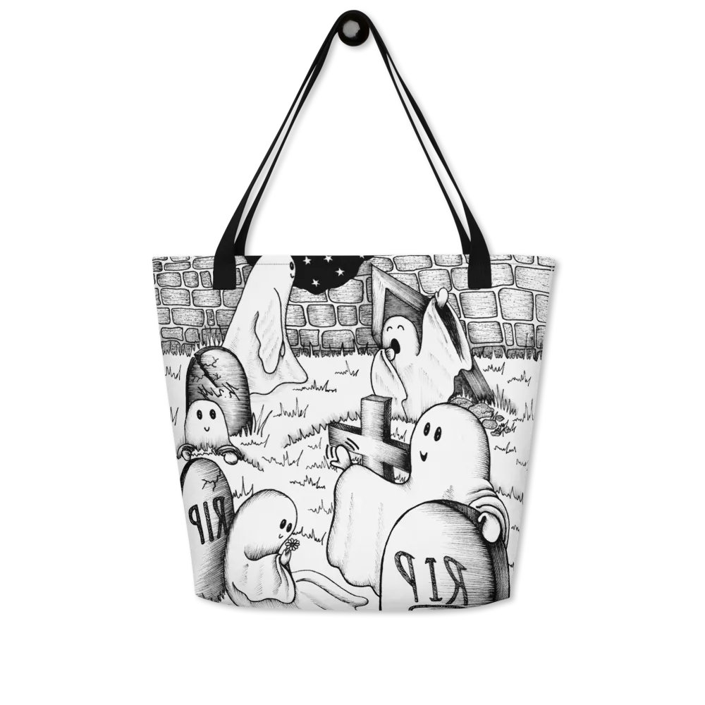 Graveyard Wake Up Tote Bag product image (5)