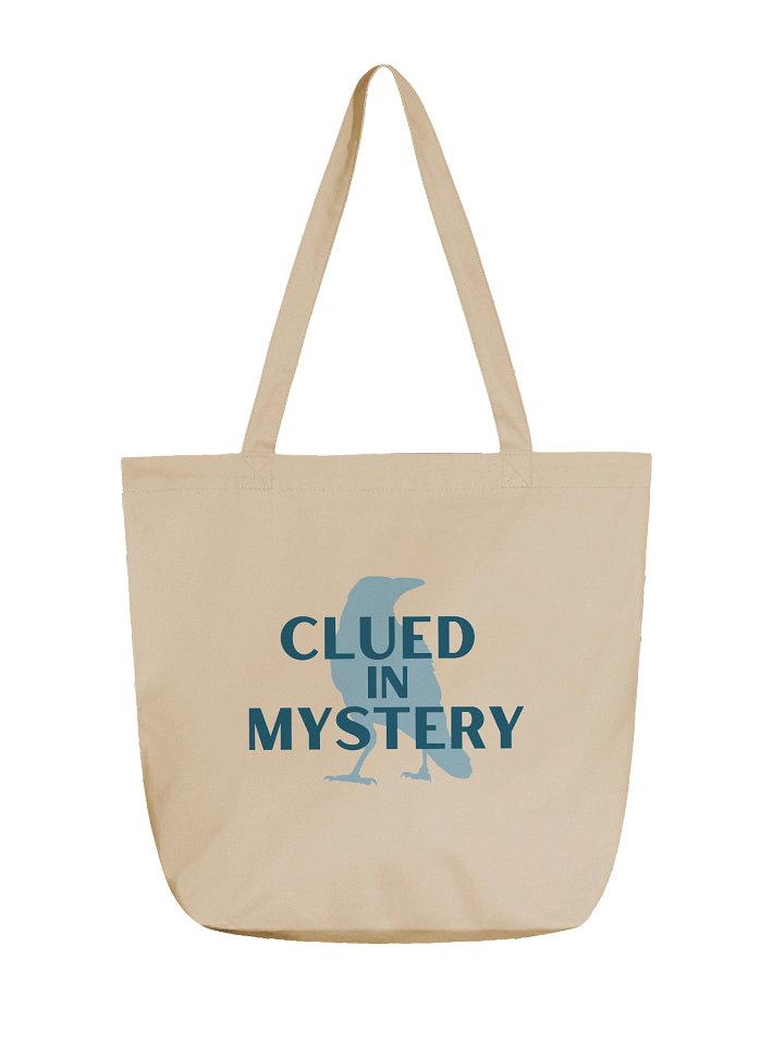 Clued in Tote, Cozy Reader product image (1)