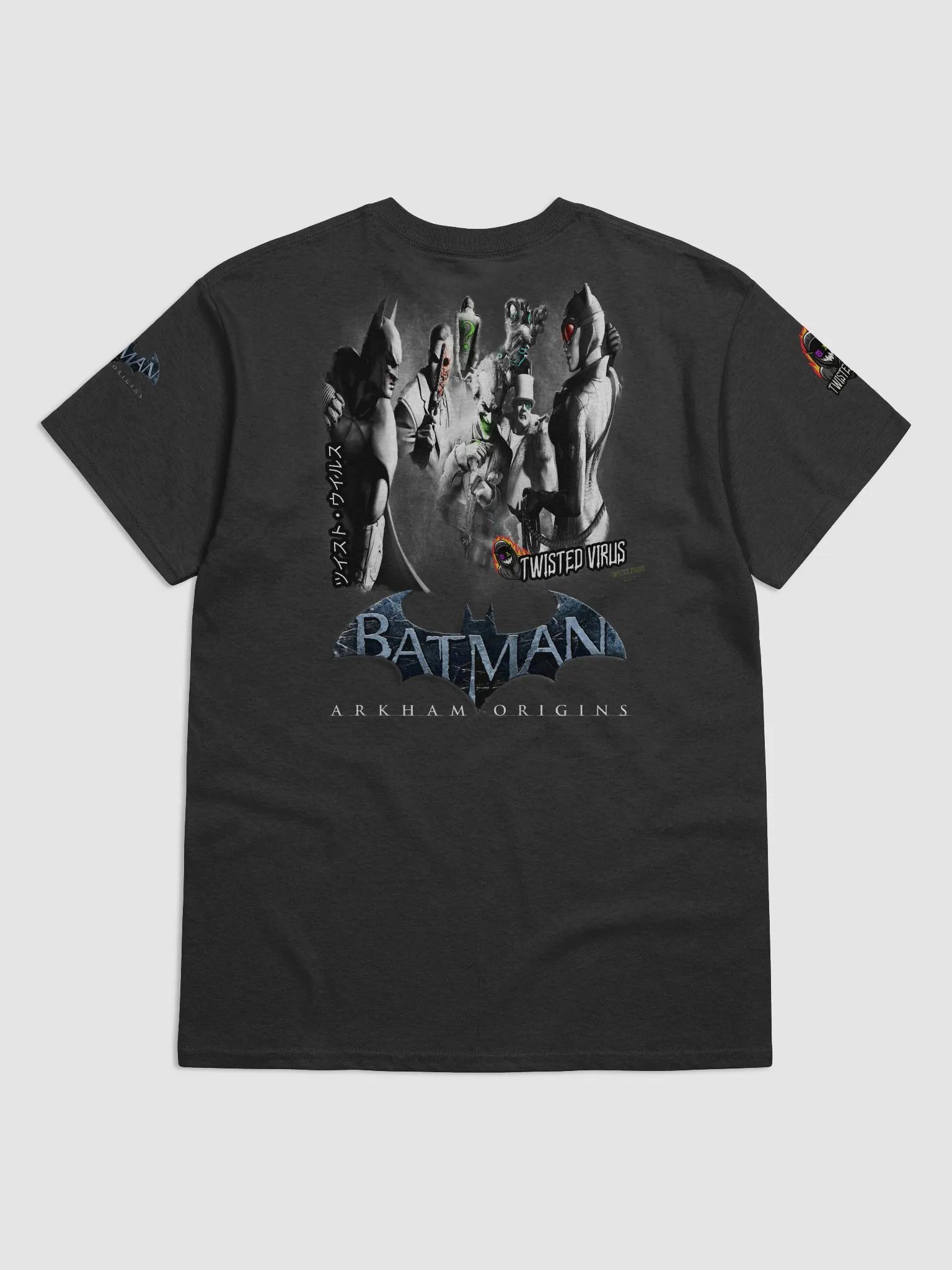 DC Batman Arkham Origins T-Shirt by Twisted Virus. product image (2)