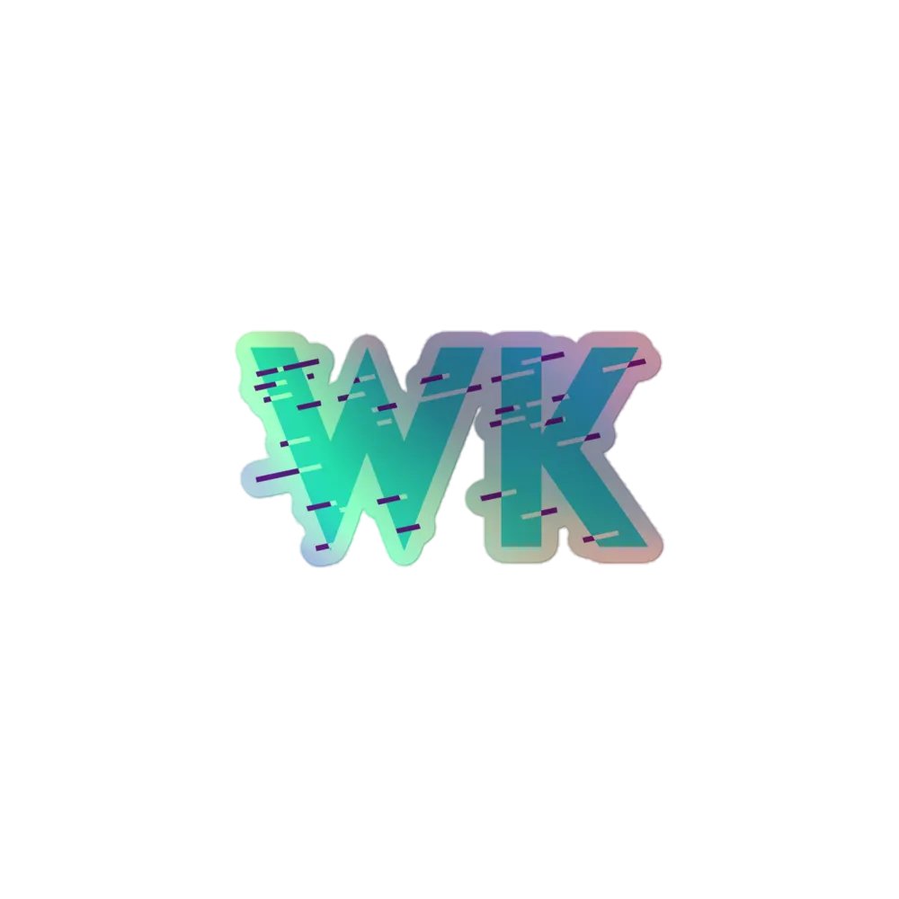 WK Holo Sticker product image (1)