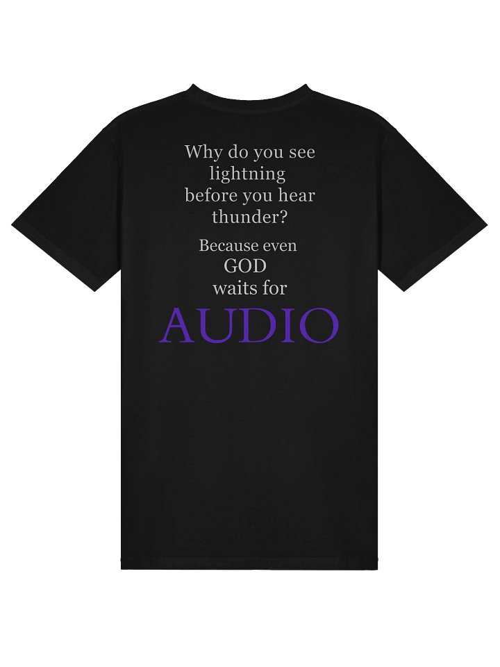 Audio Lab "Wait for Audio" Tee product image (2)