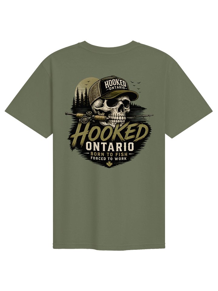 Hooked Ontario Skull Graphic Tee