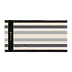 Solace Signature Black Stripe Bath Towel