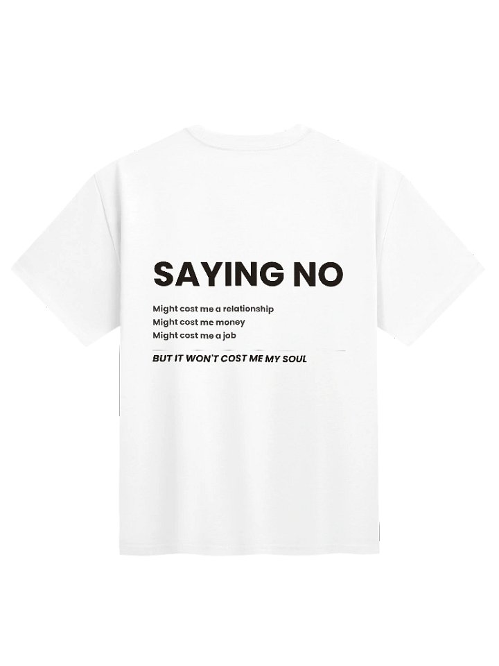 Saying No T-Shirt product image (4)