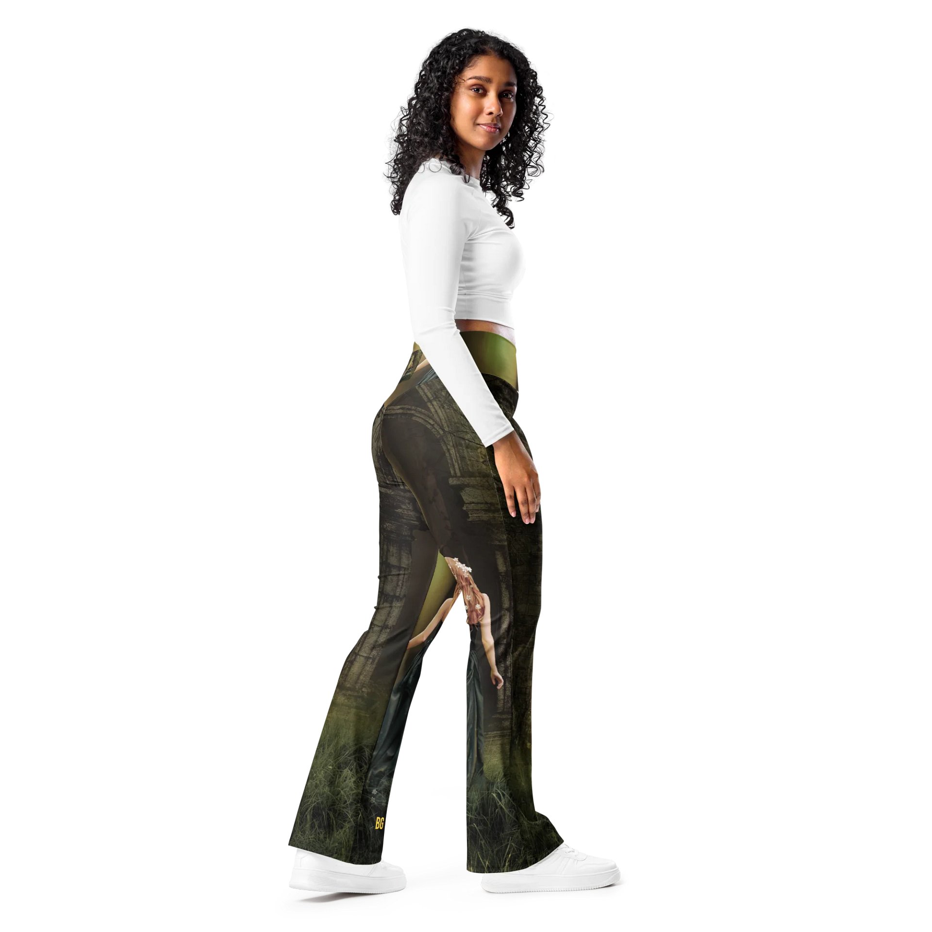 'Elven Stories - Blinded By The Light' Flare Leggings product image (9)
