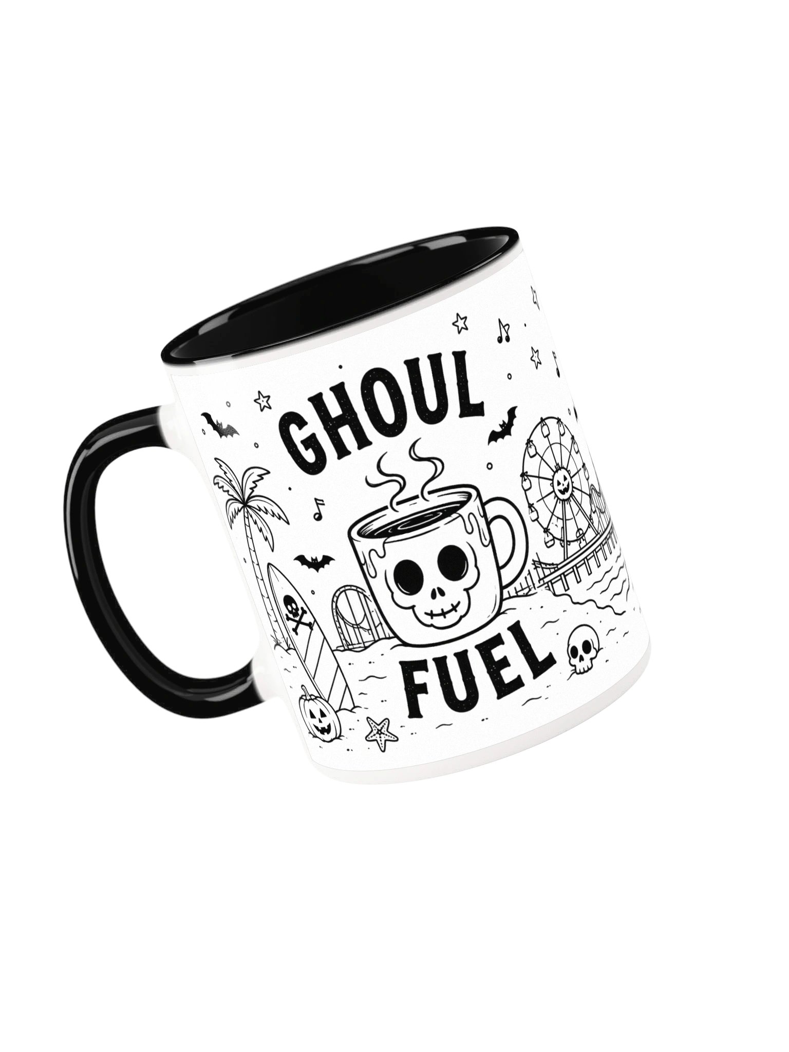 THE GHOUL FUEL / SCREAM-A-LATTE CERAMIC MUG product image (29)