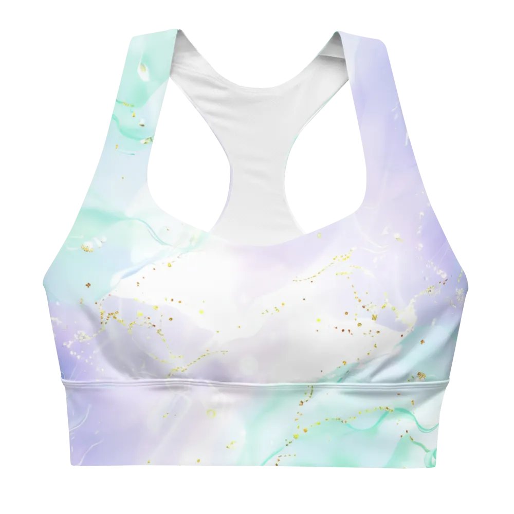 Ethereal Elegance Longline Sports Bra product image (4)