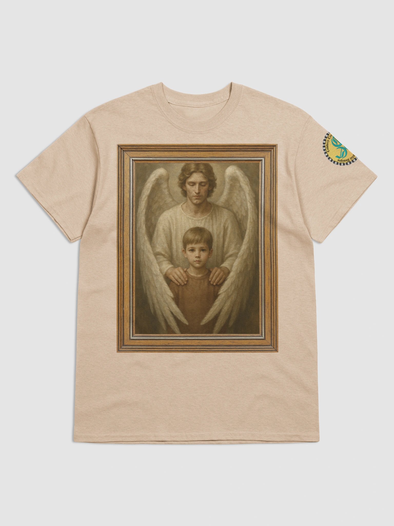 Angels Watch Over Them (Male) Gildan Heavyweight T-Shirt Colors (3) product image (1)