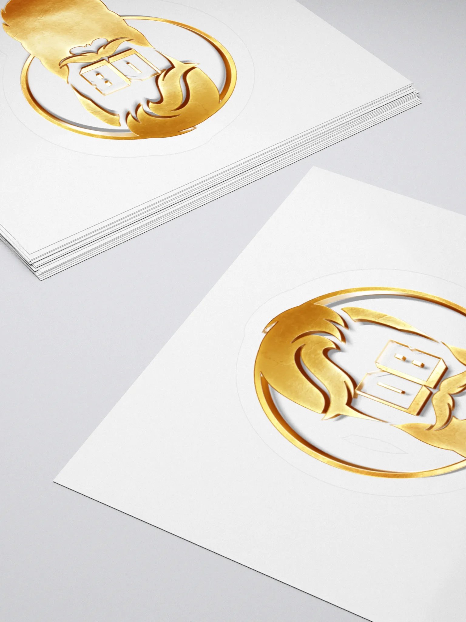 DurdeeBurd Sticker GOLD product image (12)