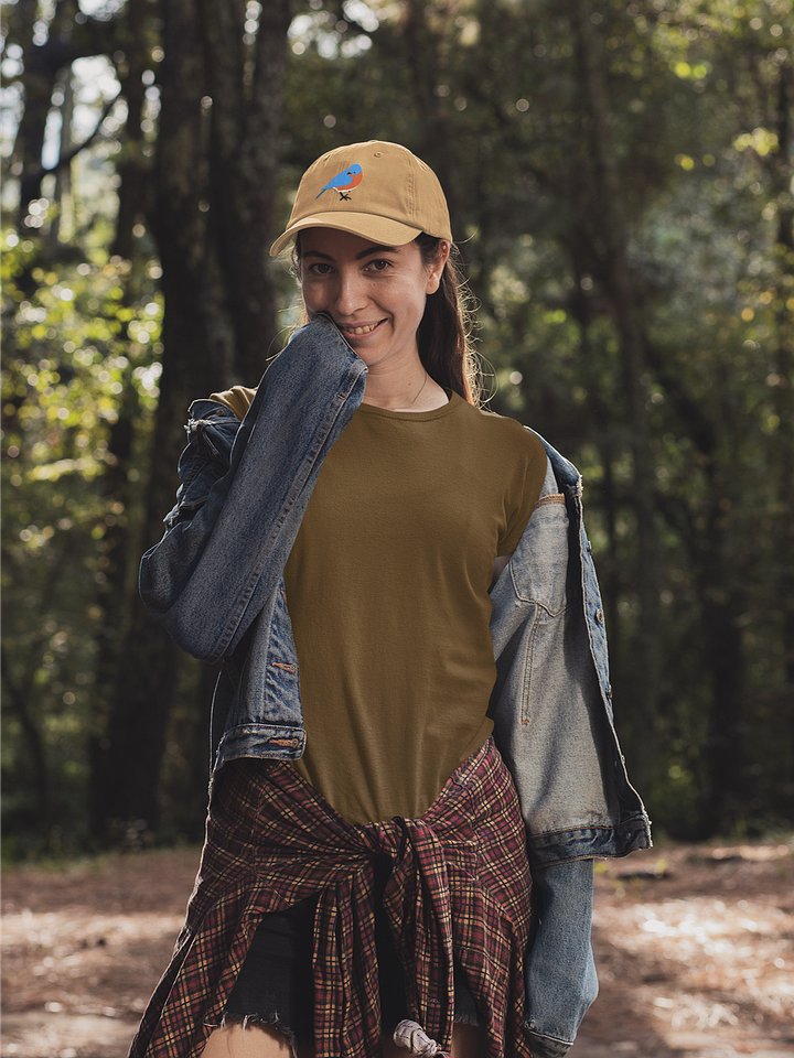 Over the Shoulder Bluebird Dad Hat – 