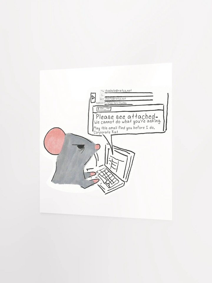 May This Email Find you Before I Do Print product image (2)