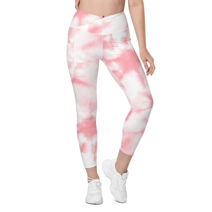 Pink/white Crossover Shadowleggings product image (1)