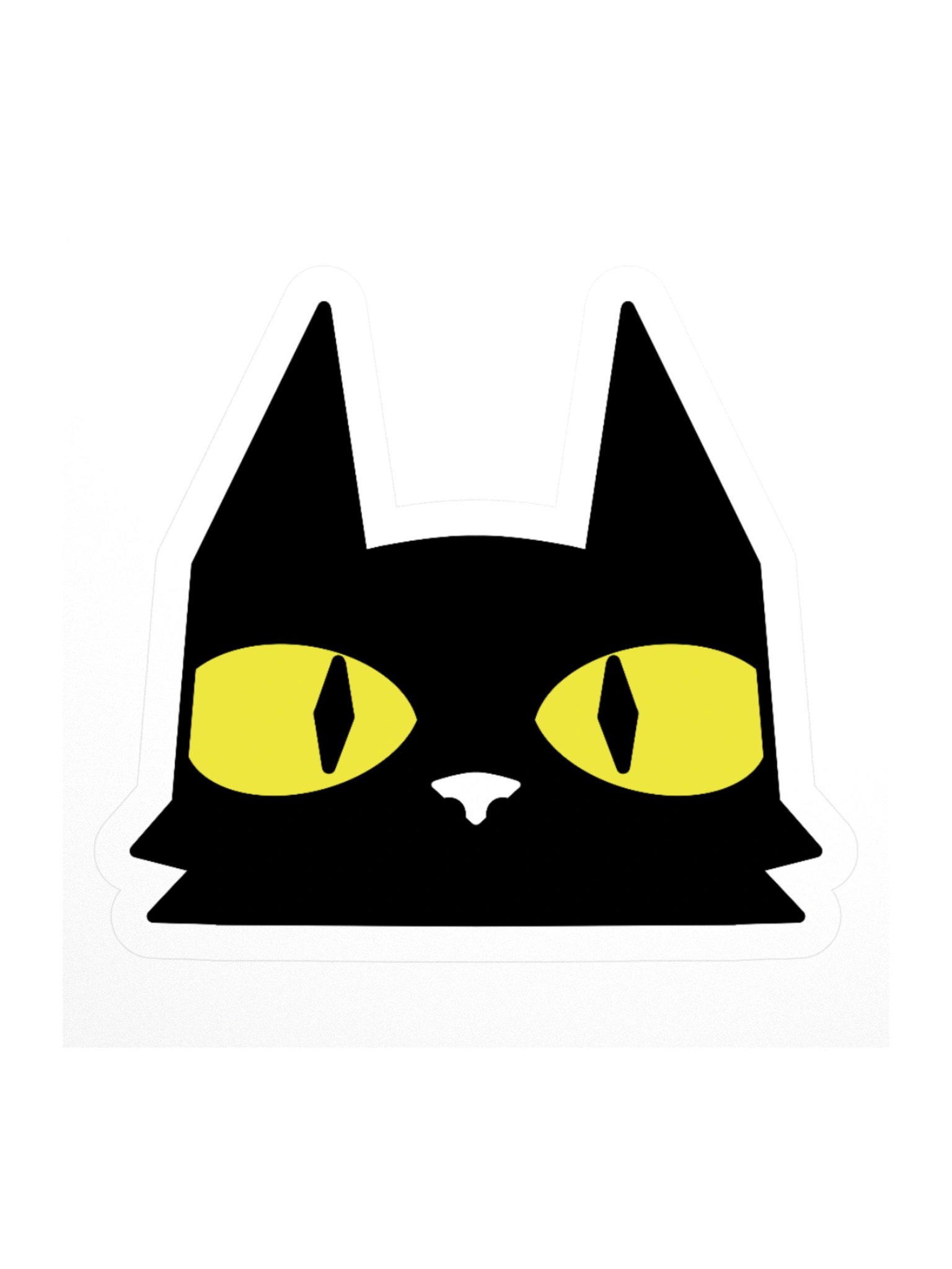 Black Cat Sticker product image (2)