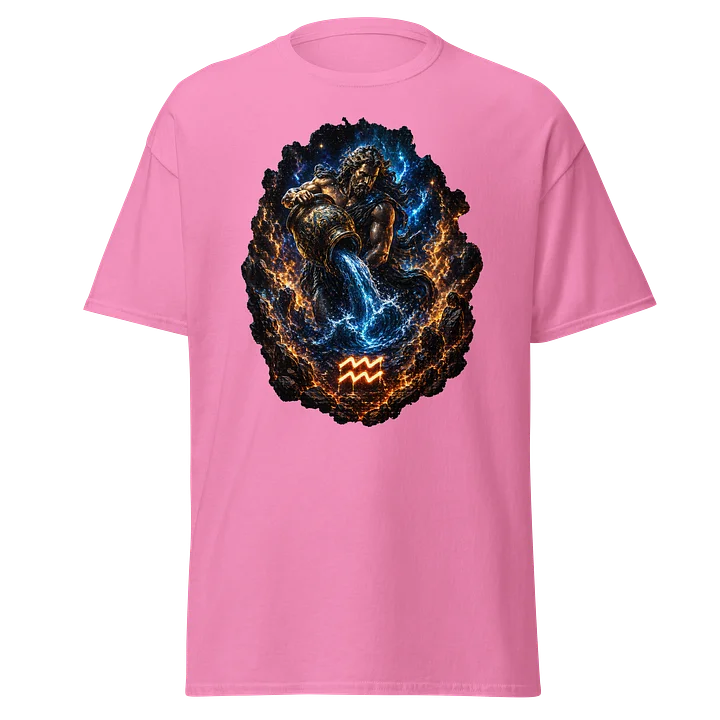 Bearer of Cosmic Waters — Aquarius Zodiac Tee product image (1)