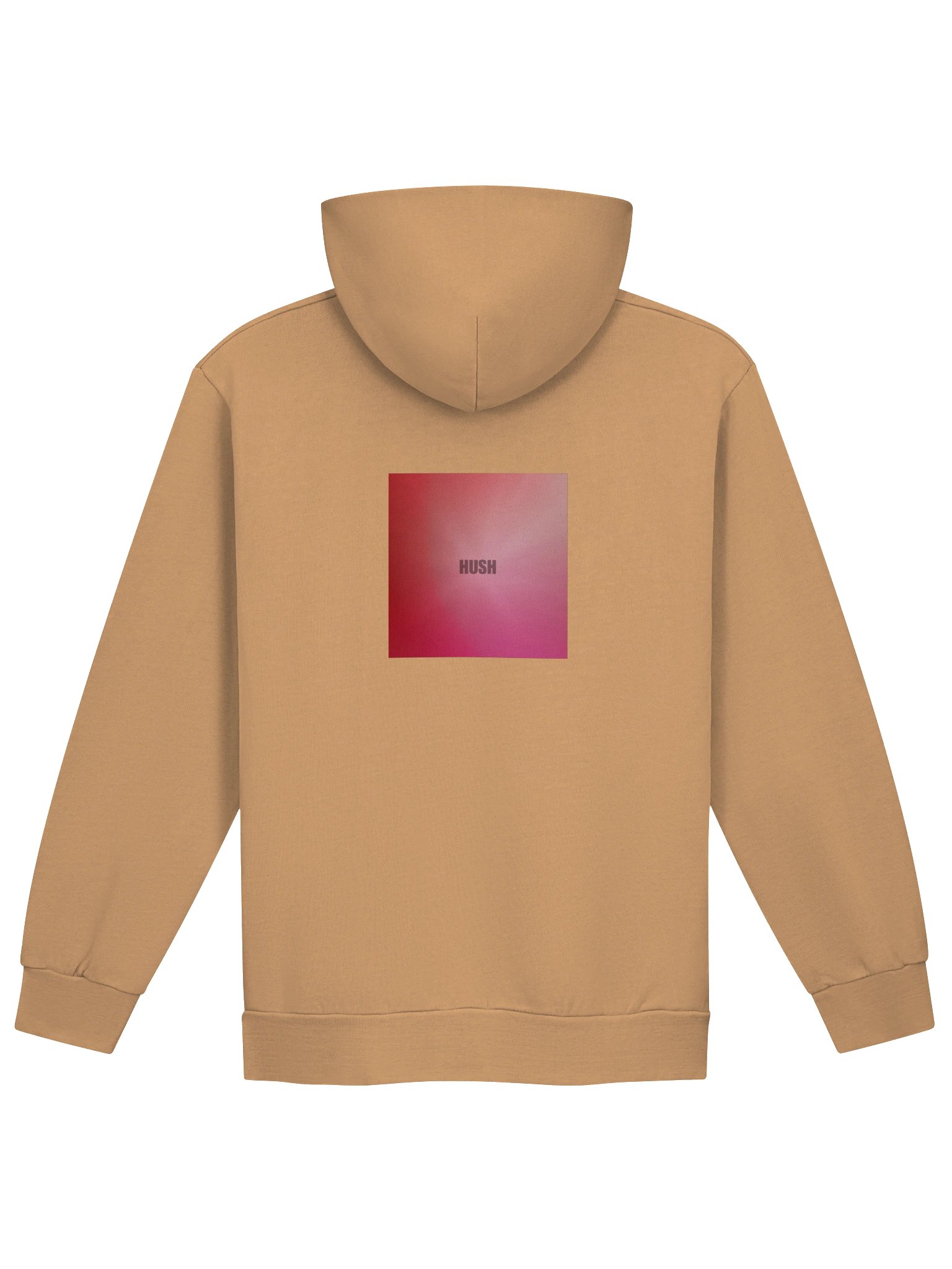 HUSH HOODIE BLACK LOGO product image (2)