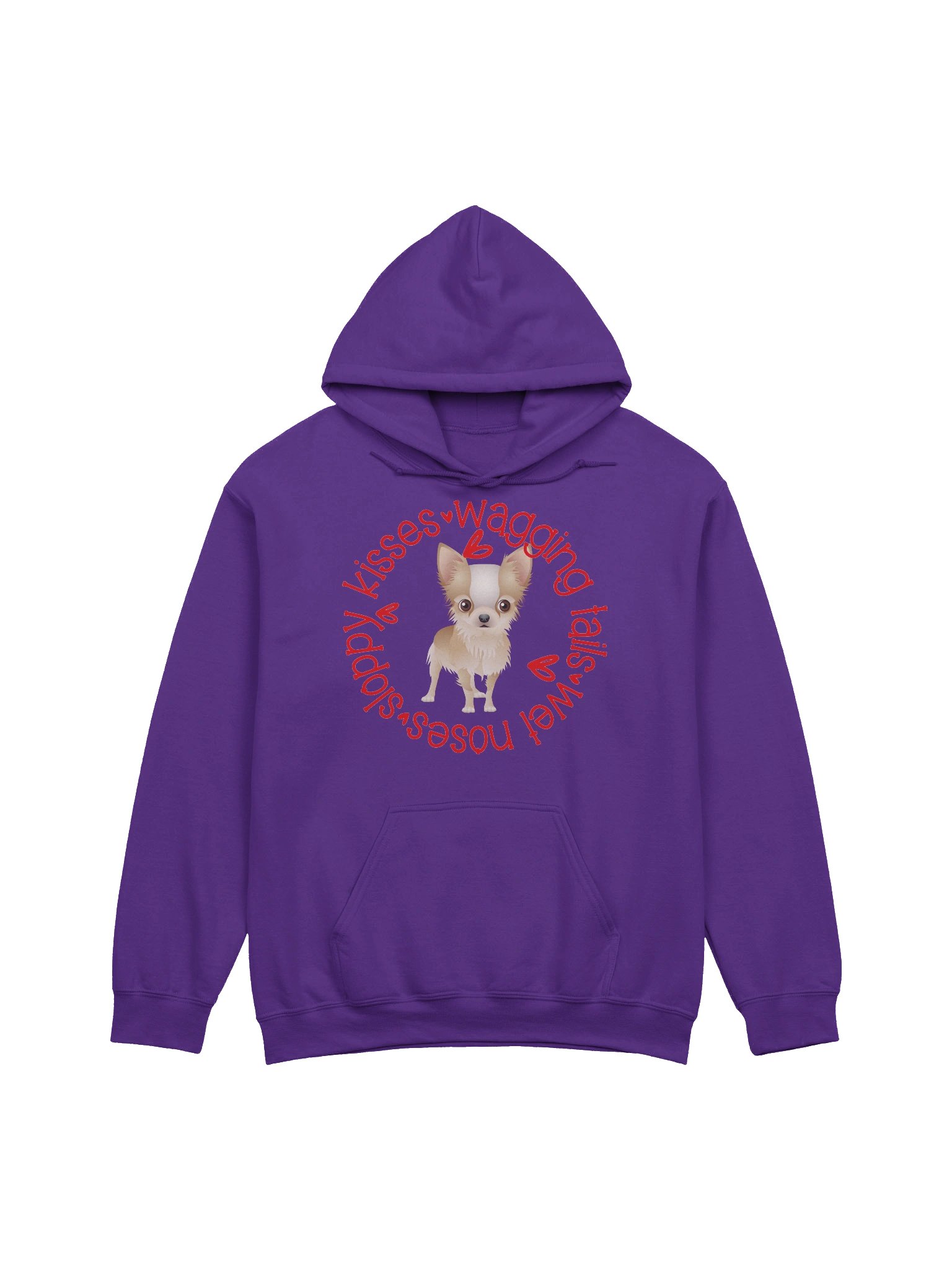 Sloppy Kisses Chihuahua Hoodie product image (1)