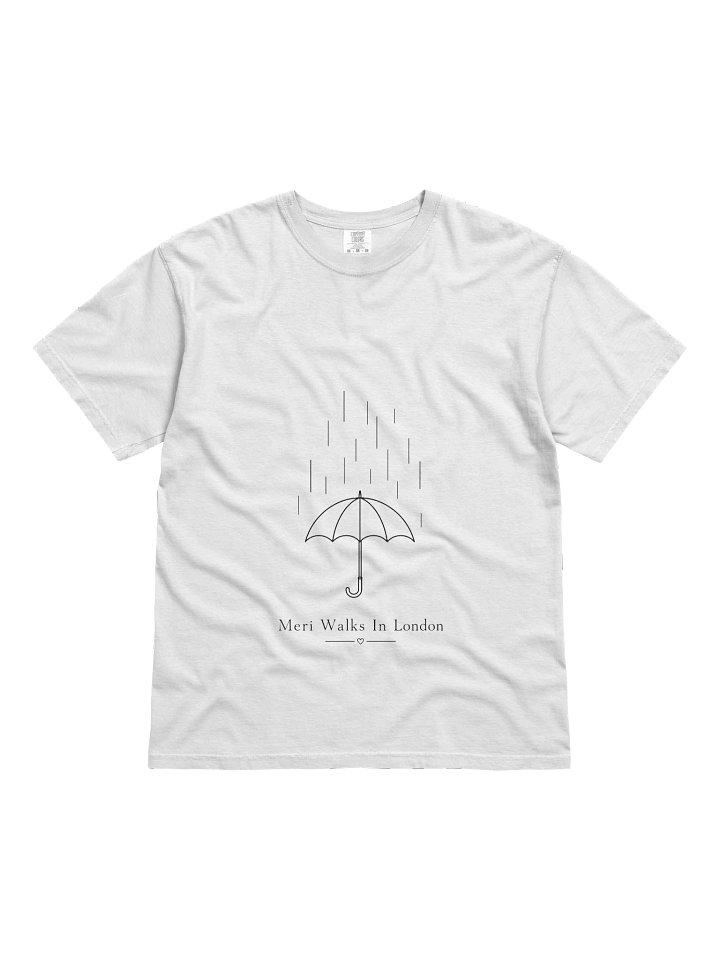 Comfort Colors Garment-Dyed Heavyweight T-Shirt | Minimal Umbrella Design product image (1)