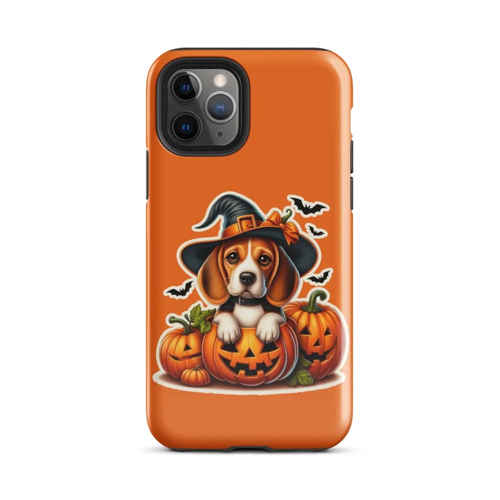 Halloween Pumpkin Beagle - iPhone Tough Case product image (27)
